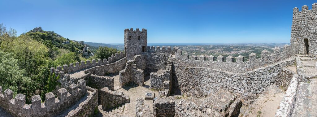 Castle of the Moors. Sintra, Portugal
Early fortress.