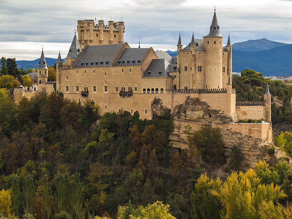 Alcázar of Segovia, Spain - Stone castle
