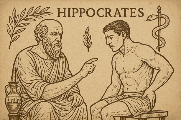 Back pain healing in ancient Greece