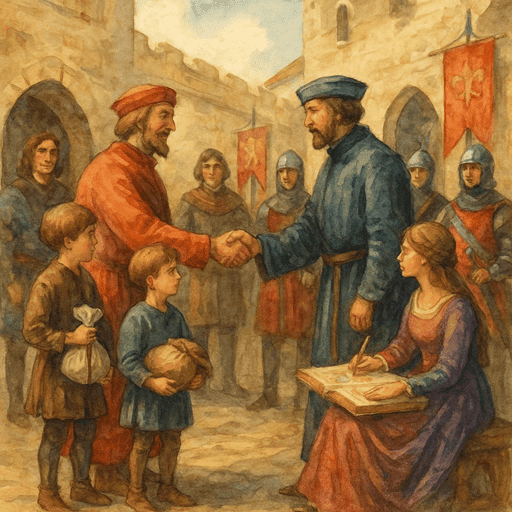 How Young Lords and Ladies Were Raised - Boys being sent to another lord’s household