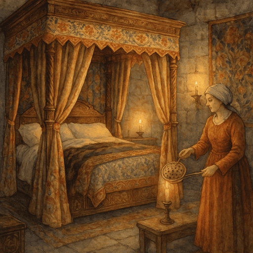 Privacy and Comfort in a Medieval Castle: How Royalty Managed Hygiene, Bedrooms, and Baths