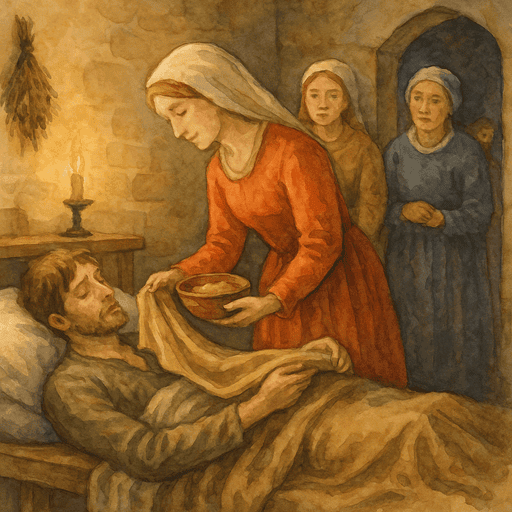 When Servants Got Ill in the Middle Ages: A rare moment of kindness.