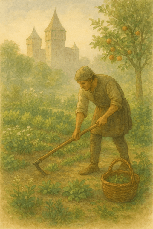 The Medieval Gardener: Skills, Tools, and Daily Life