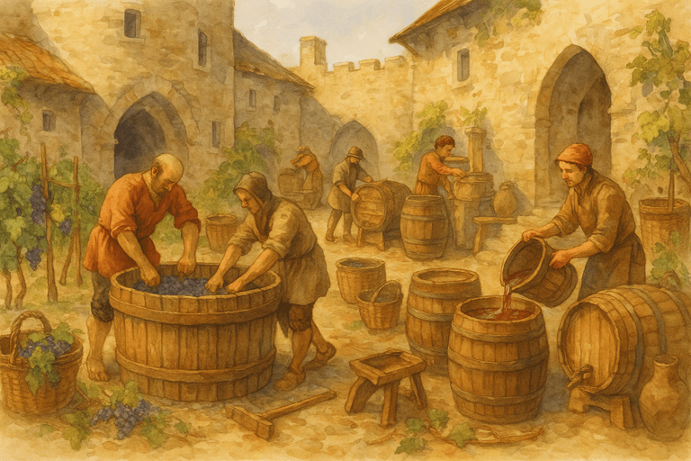 Vineyards of the Castle: Wine, Ritual, and Daily Drink